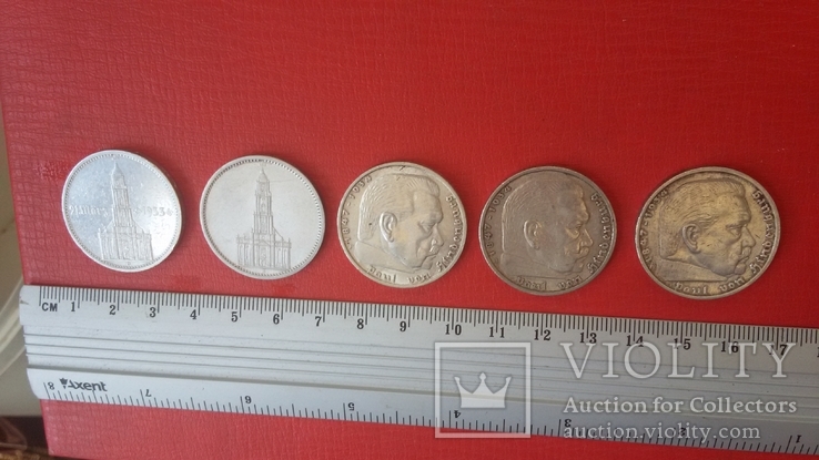 5 марок (погодовка 5 монет), фото №3