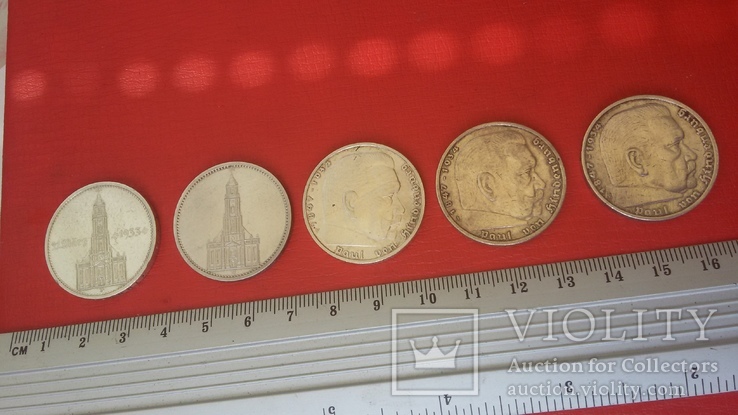5 марок (погодовка 5 монет), фото №7