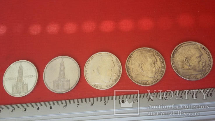 5 марок (погодовка 5 монет), фото №8