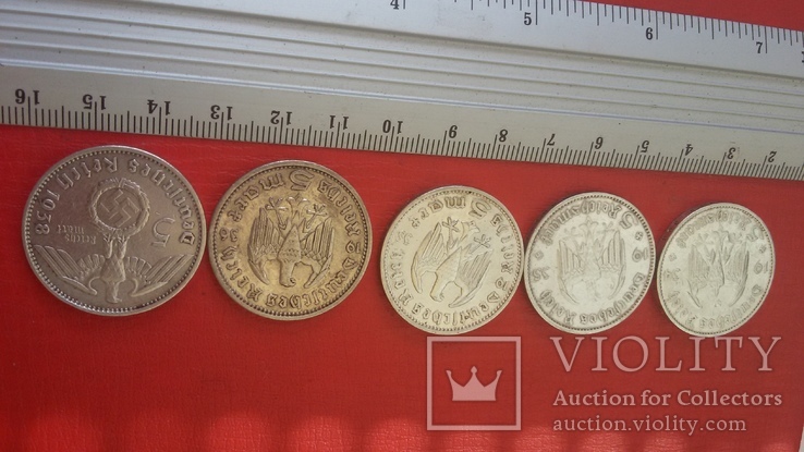 5 марок (погодовка 5 монет), фото №9