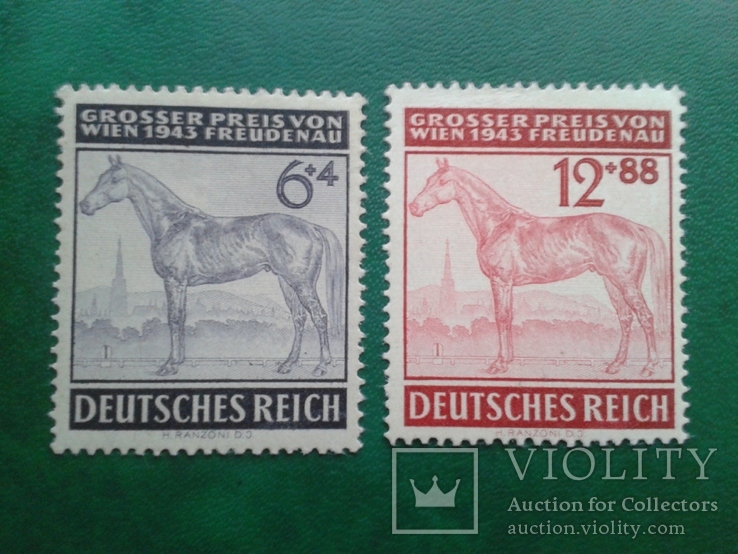 Германия рейх-№857-858 MNH