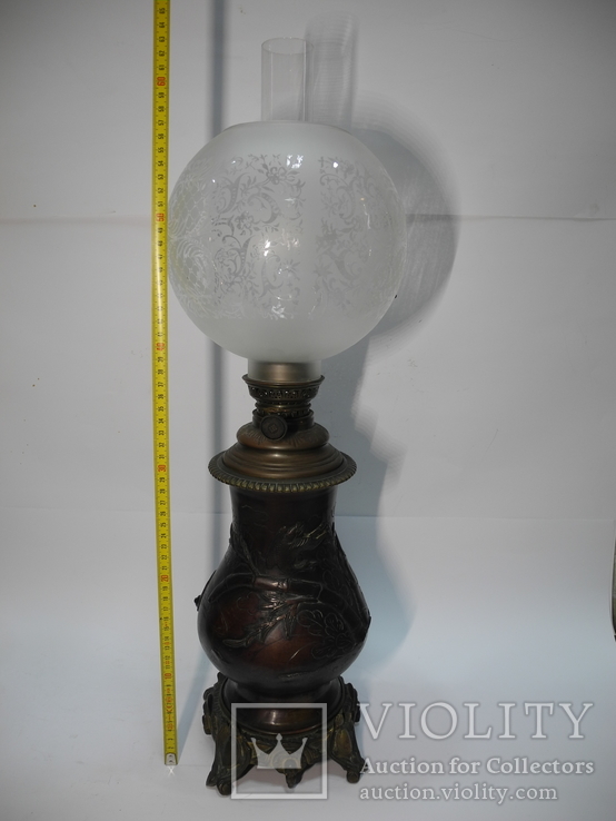 Пара Керосиновых Ламп ( Старая Европа ) Выс 65 см, фото №13