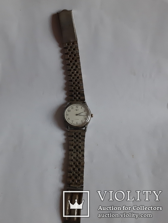 Мужские наручные часы Луч с браслетом на ходу, фото №3