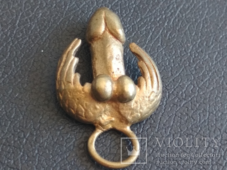 Орган с крылышками НЮ бронза брелок коллекционная миниатюра, фото №5