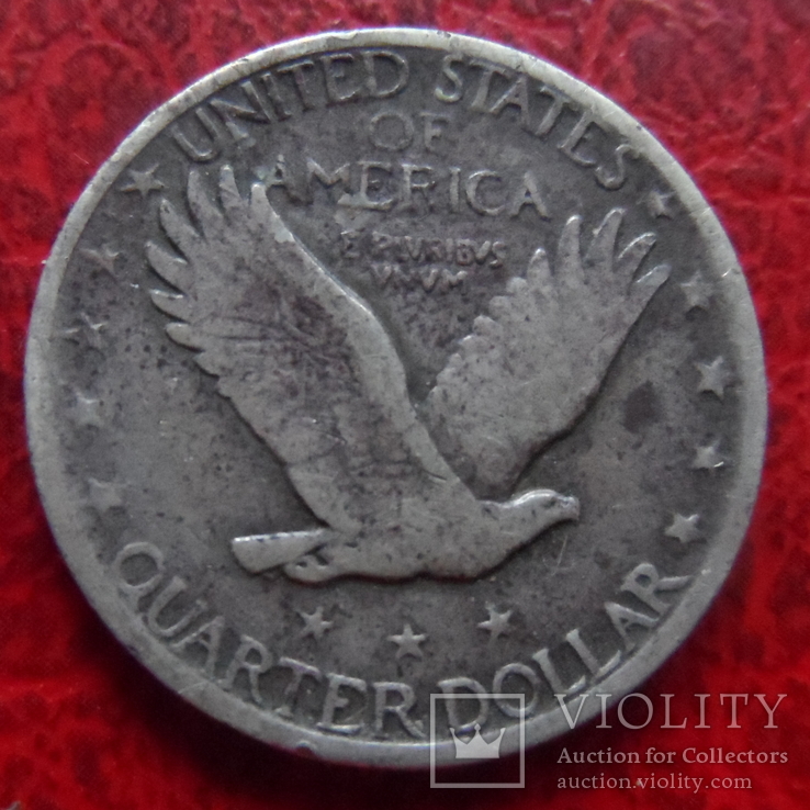 25 центов 1928 США серебро  (,12.1.44)~, фото №4