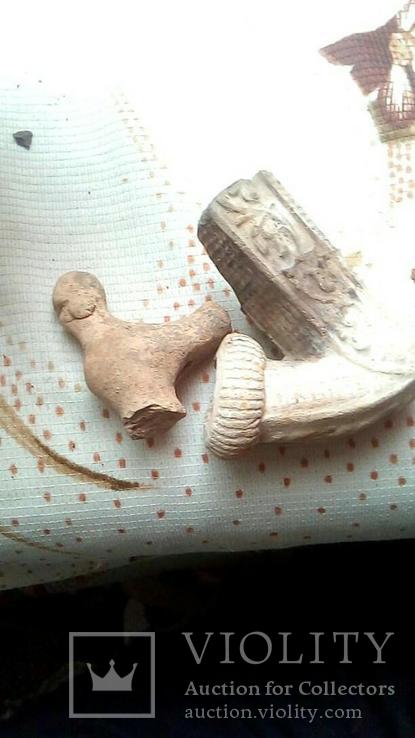Люлька керамічна з надписом табачниця, фото №3