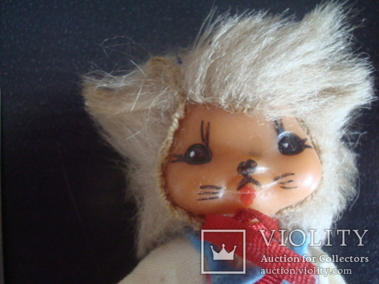 Кукла ГДР  "кошки-мышки" 10см., фото №3