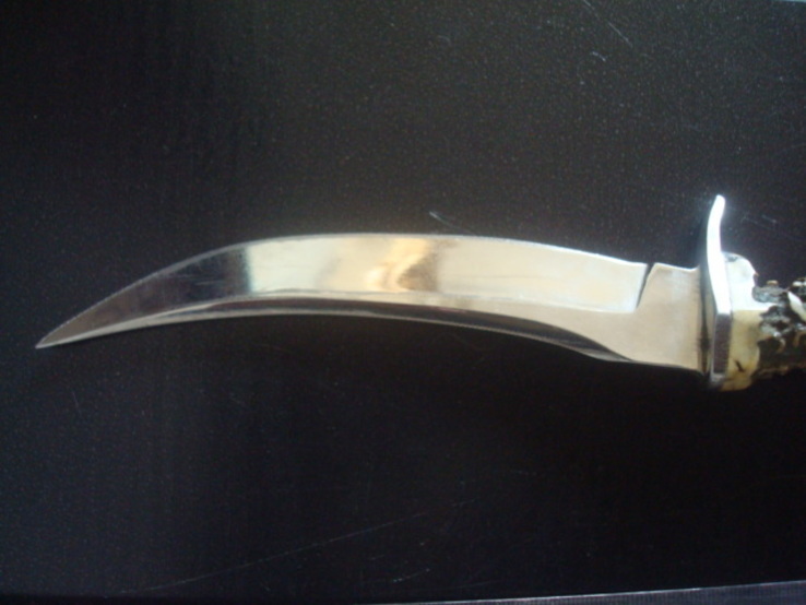 Охотничий нож,кость, рог Косули, №, photo number 8