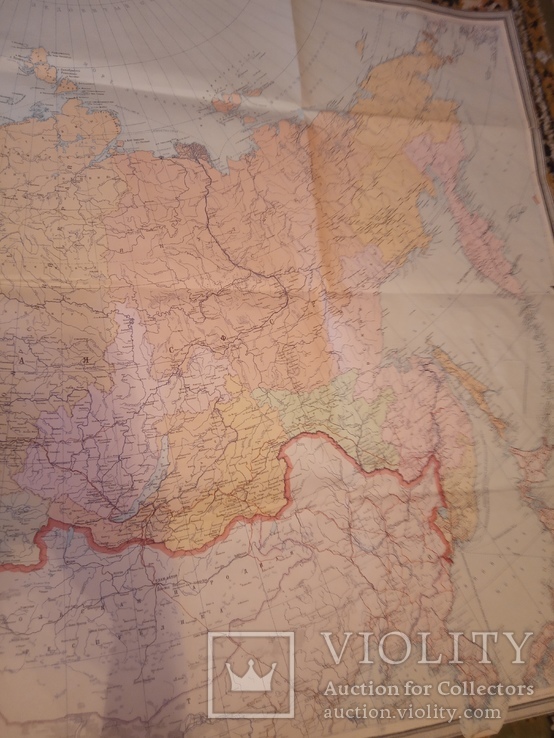Карта СССР 1957г, фото №7