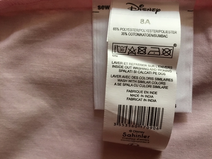 Платье-туника Minnie Mouse, Disney, 8 лет, новое, photo number 7