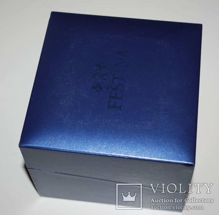 Упаковочная подарочна коробка часов "Festina" - 11,5х11,5х9,5 см., фото №6