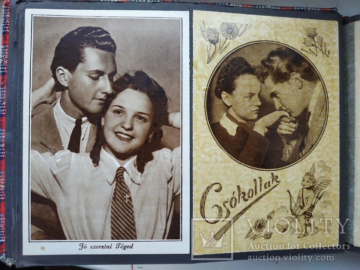 Альбом с  открытками, многие довоенные (открыток 81 шт ,наклеены ), photo number 9