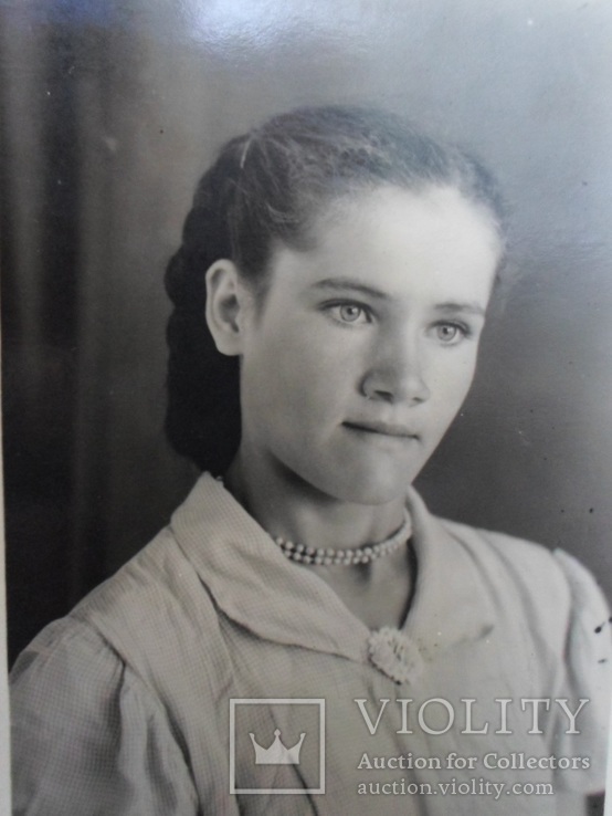 Фото 50-х  портрет девушки