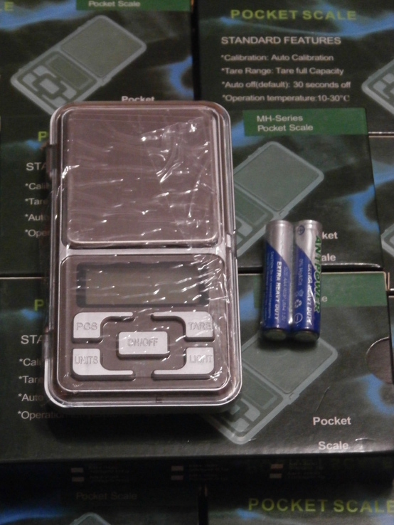 Ювелирные карманные весы Pocket Scale MH-100 0,01-100г с батерейками, фото №3