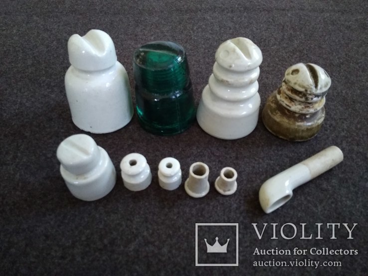 Коллекция керамических изоляторов., фото №2