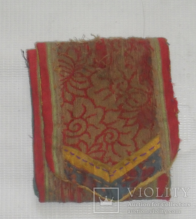 Миниатюрная тханка со сценой яб-юм (соития) из старинной амулетницы, фото №6
