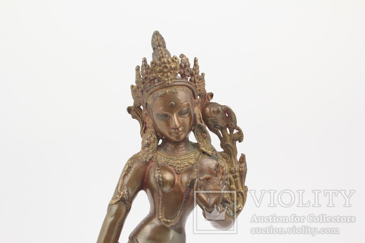 " Индийская статуэтка Богиня Парвати, Будда (33 см) ", фото №9