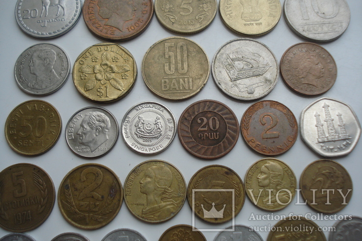 Монеты иностранные- 40 шт., фото №4