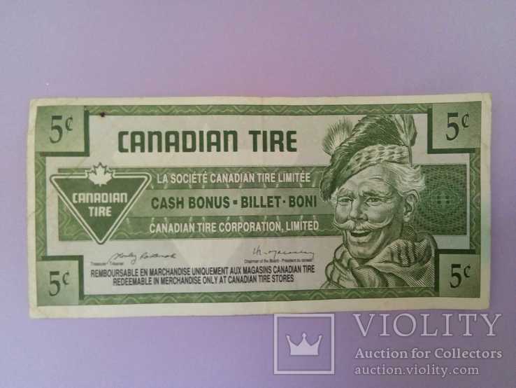 Канада 5 центов бонусный чек, фото №2