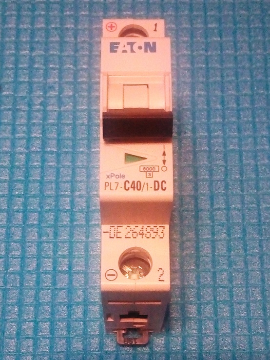 Автоматический выключатель EATON C40А., фото №2