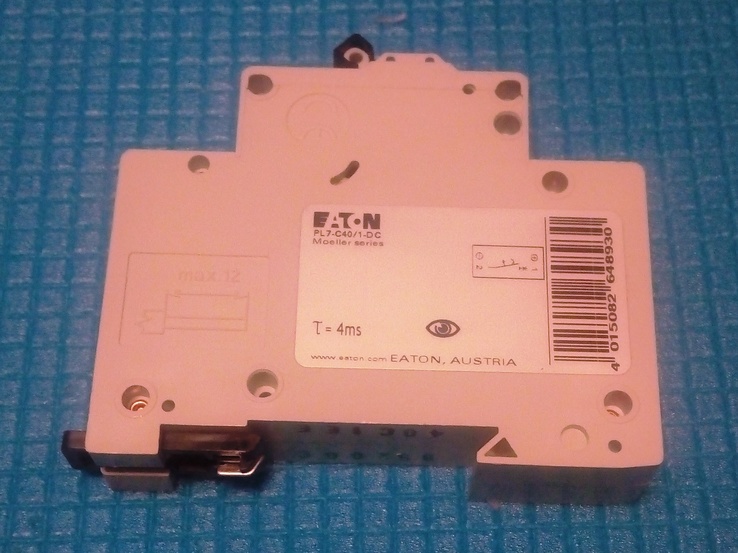 Автоматический выключатель EATON C40А., фото №3