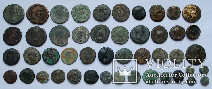 Лот 47 монет Греции и Рима., фото №2