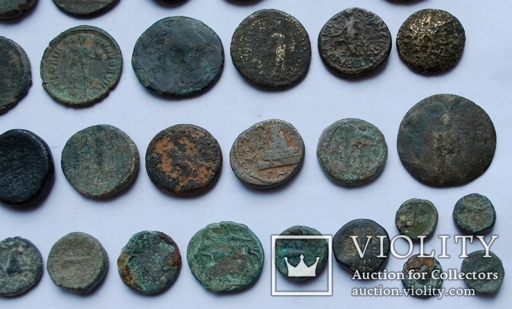 Лот 47 монет Греции и Рима., фото №12