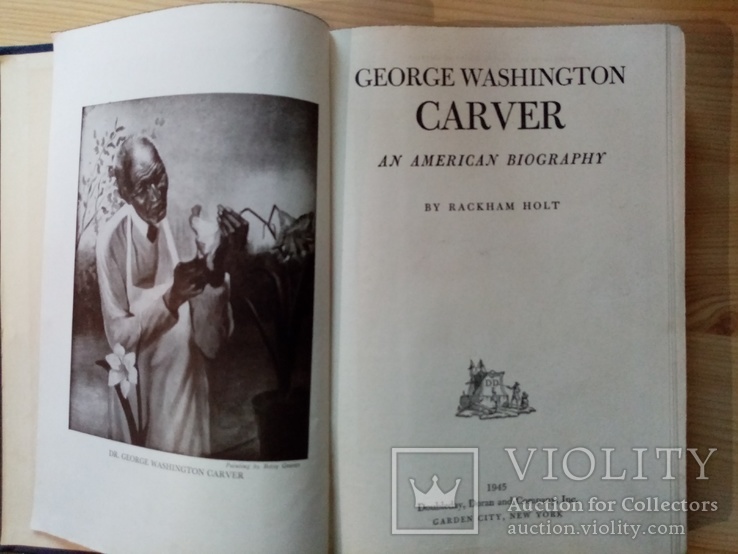ВАШИНГТОН GEORGE WASHINGTON CARVER 1945 г., фото №2