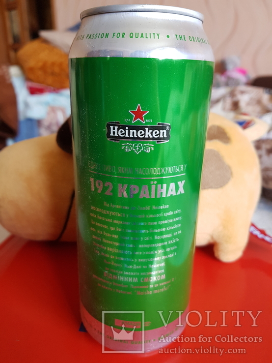 Пивная банка "Heineken", 0,5, 2019 год, фото №5