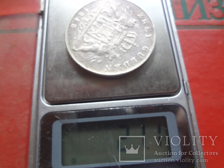 2 гульдена 1848 Бавария серебро   (4.5.5)~, фото №8