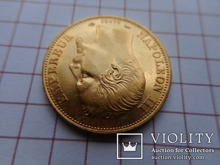 20 франков 1859 (а), фото №5
