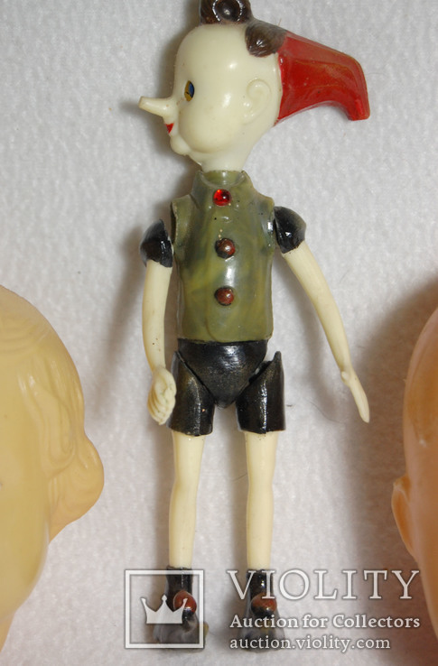 Буратино , три головы кукол СССР, фото №4