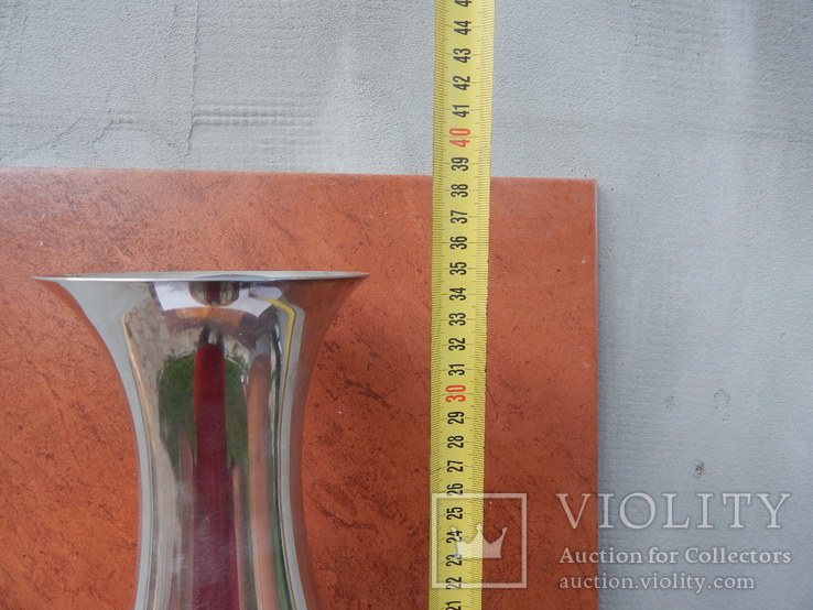 Серебряная  ваза , 925 проба, фото №6