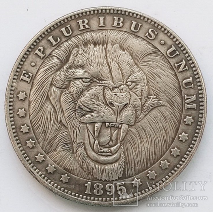 США. Доллар 1895. Лев (Копия)