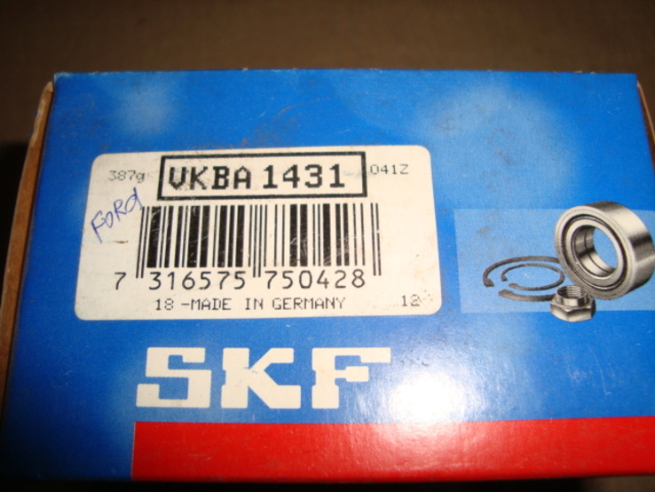 SKF VKBA 1431 Комплект подшипника ступицы колеса FORD., numer zdjęcia 3