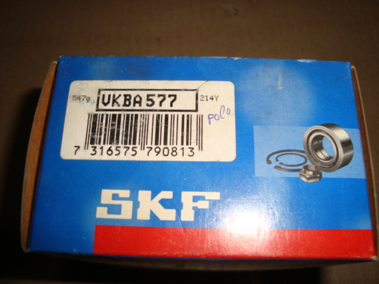 SKF VKBA 577 Комплект подшипника ступицы колеса VOLKSWAGEN., фото №3