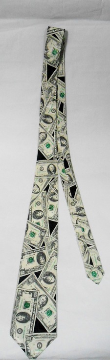 Галстук доллары, фото №2