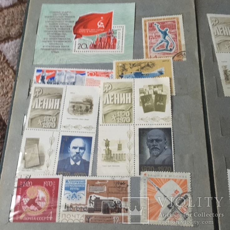 Альбом марок СССР, Польша, другие страны Европы и Азии, фото №3