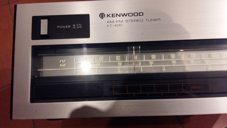 Винтажный японский стереотюнер Kenwood KT400, фото №6