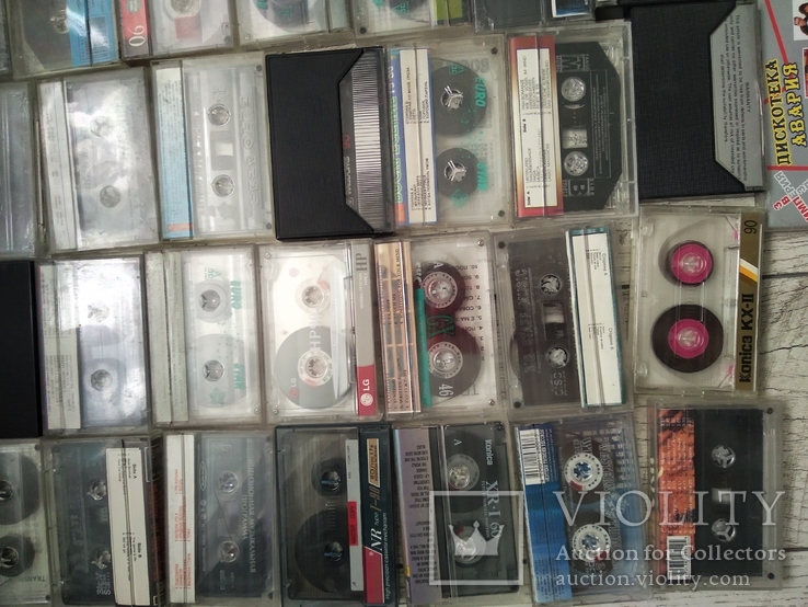 Аудиокассеты 40 шт и 1 диск, фото №10