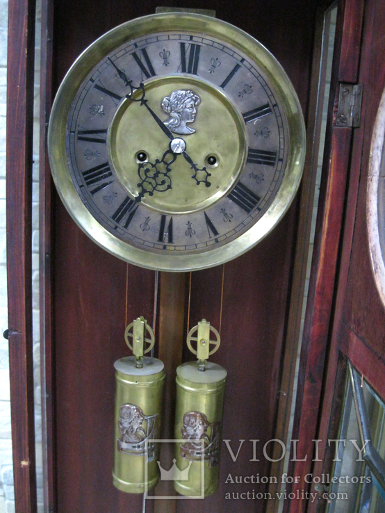 Юнгенс Часы настенные 1910-1920 старинные, фото №5