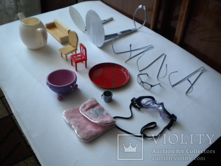 Підставки меблі посуд різне для кукли ляльки
