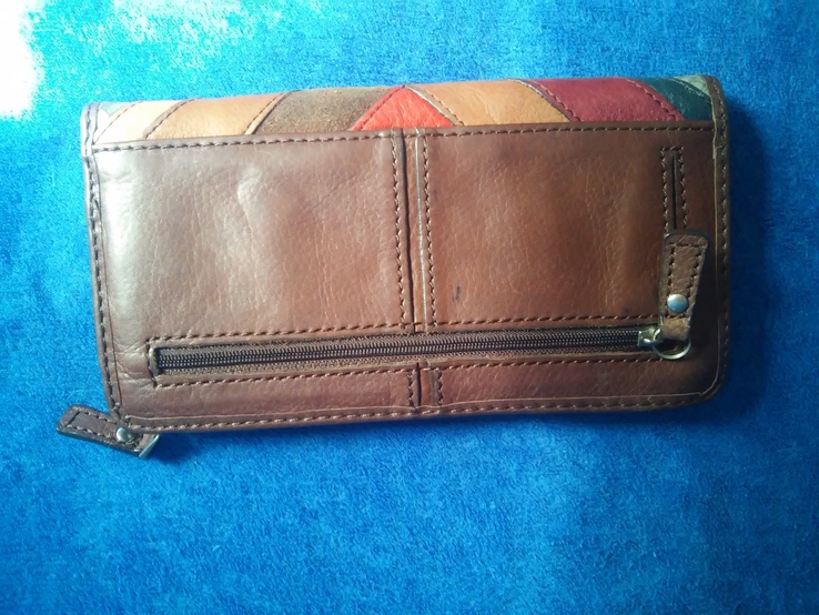 Добротный кожаный кошелек: FOSSIL., numer zdjęcia 6