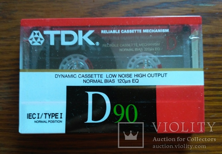 Аудиокассета TDK D90