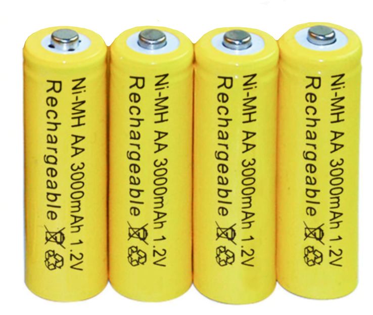 Аккумуляторы АА 3000mAh 4 шт