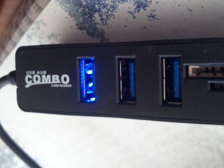 USB-hub: usb3, SD, microSD, фото №3