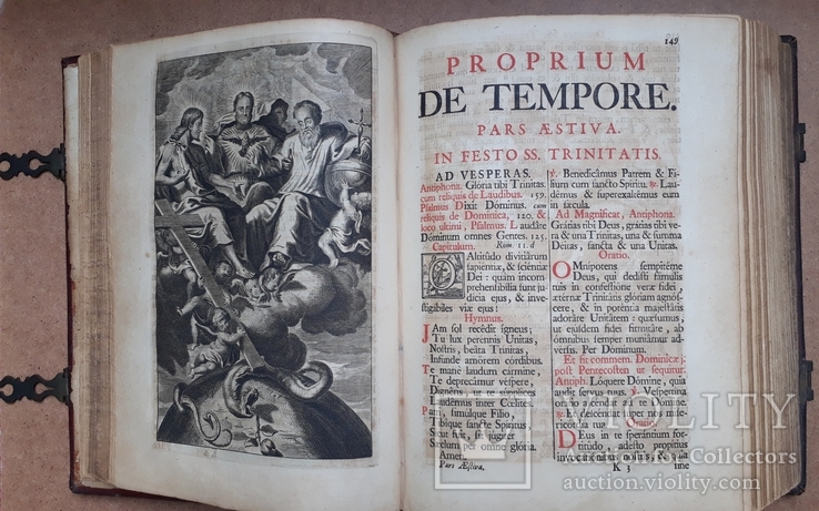 Breviarium Romanum Antverpen MDCCLII-1752, фото №5