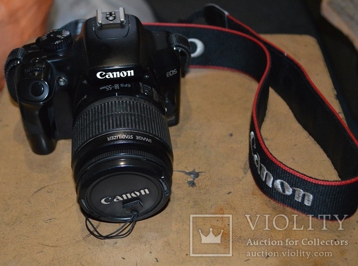Фотоаппарат зеркальный ПОИЗВОДСТВО – ЯПОНИЯ Canon EOS 1000D Kit 18-55, фото №2