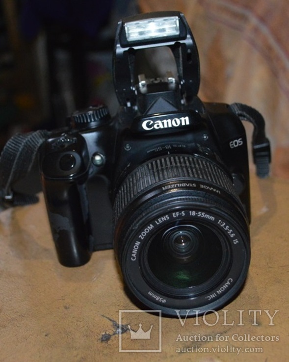 Фотоаппарат зеркальный ПОИЗВОДСТВО – ЯПОНИЯ Canon EOS 1000D Kit 18-55, фото №11