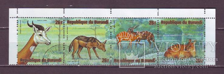 Бурунди. 1975г. Фауна